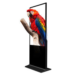 55 дюймовый вертикальный рекламный дисплей на полу стоящий 4K LCD видеостень 1920x1080