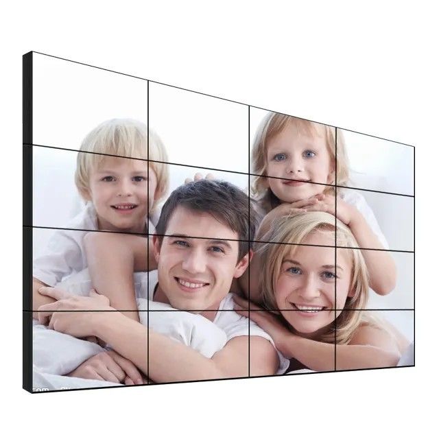 49 дюймовый 4x4 LCD видеоплеер с узкой решеткой 3,5 мм