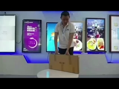 Дисплей с двойным экраном для рекламы в лифте LCD cNetwork 18,5 и 10,1 дюйма