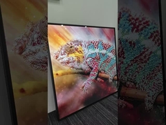 Монитор с сенсорным экраном в длинной полосе. Передовая технология отображения для вашего бизнеса