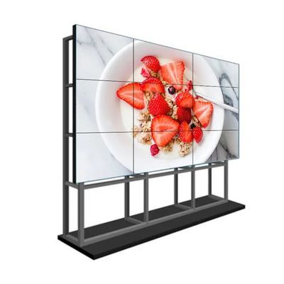 55-дюймовая ЖК-стена с разрешением 4K и узкой рамкой для видеостен