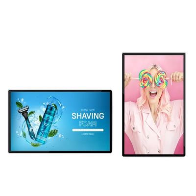 50 дюймовый стенный LCD-дисплей с разрешением 4K и ультра узким краем для цифровой вывески
