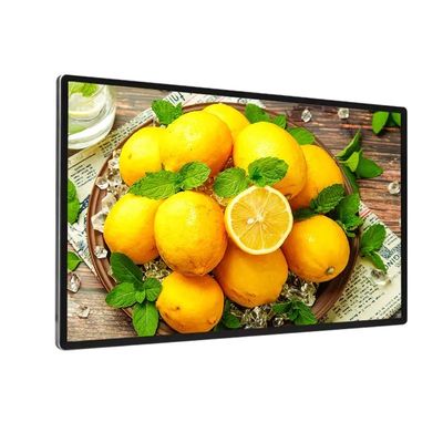 98 дюймовый настенный LCD рекламный дисплей с разрешением 1920 x 1080 и защитой IP55 IP65
