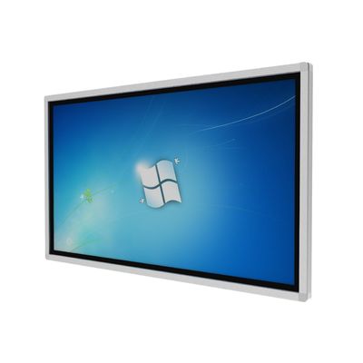 55 дюймовый сенсорный экран цифровой киоск с инфракрасным сенсорным и Windows OS все в одном компьютере