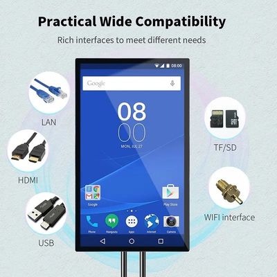 Промышленный емкостной сенсорный экран Монитор дисплей LED LCD высокая яркость 43 дюйма
