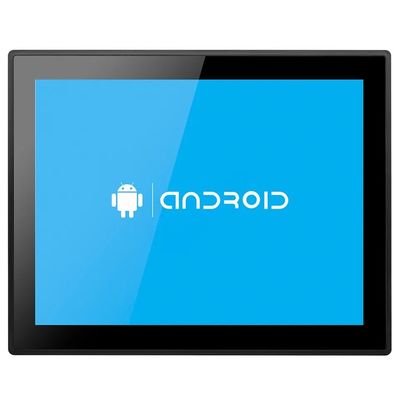 Встроенный промышленный сенсорный монитор 17 дюймов Все в одном ПК Android панель ROHS