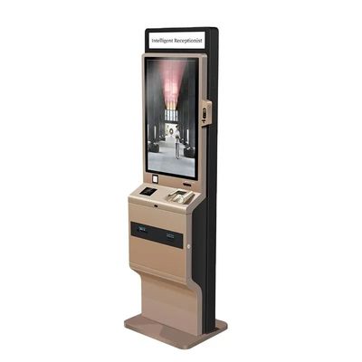 Киоск самообслуживания Stand Free 90W с сенсорным экраном, светодиодной световой коробкой и термопринтером