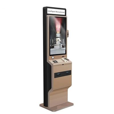 Киоск самообслуживания Stand Free 90W с сенсорным экраном, светодиодной световой коробкой и термопринтером