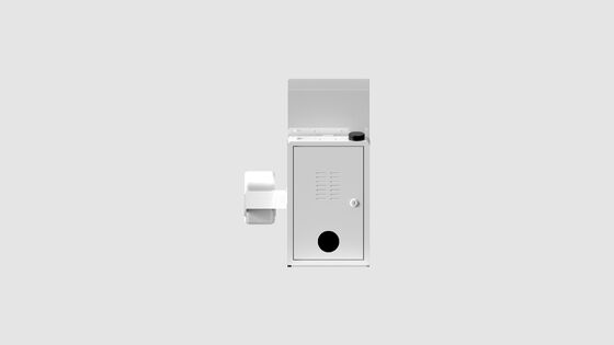 Компактный и легкий киоск самозаказа с NFC-платежом и 180° вращающимся экраном для универсального использования