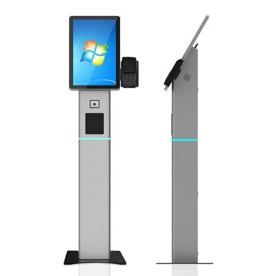 21.5 дюймовый киоск с сенсорным экраном для самообслуживания с NFC-платежом и настраиваемой ОС для ресторанов и розничной торговли
