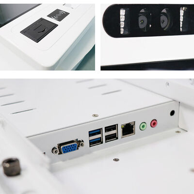 Touchwo 10-Point Capacitive Touch Screen Kiosk with 1920x1080 Resolution and Wall Mount for Self Ordering and Payment